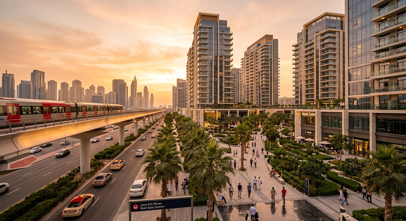 South Garten Tower B | 1BR Apartment | in Wasl Gate